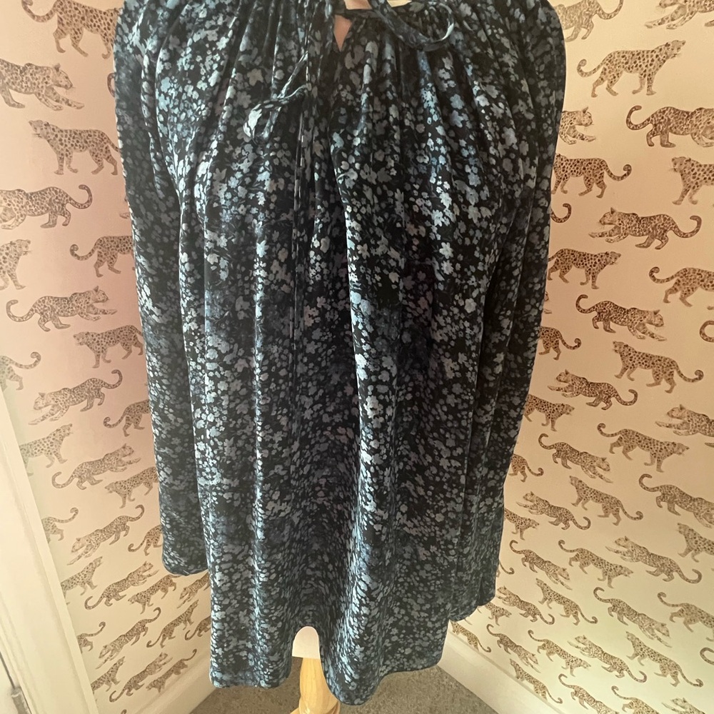 Michael Kors Black Floral Tunic